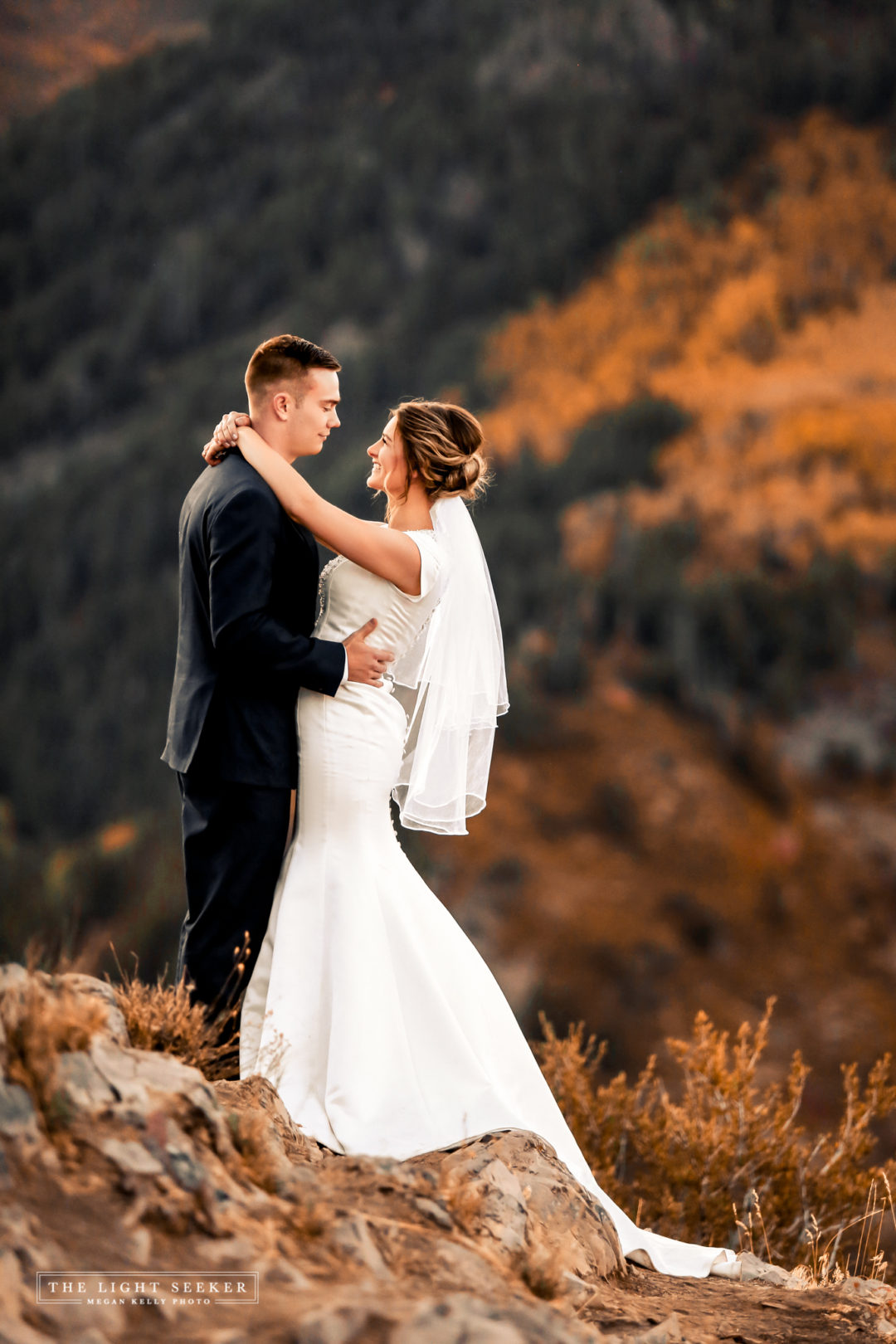 Bridals near Provo during fall near Squaw Peak