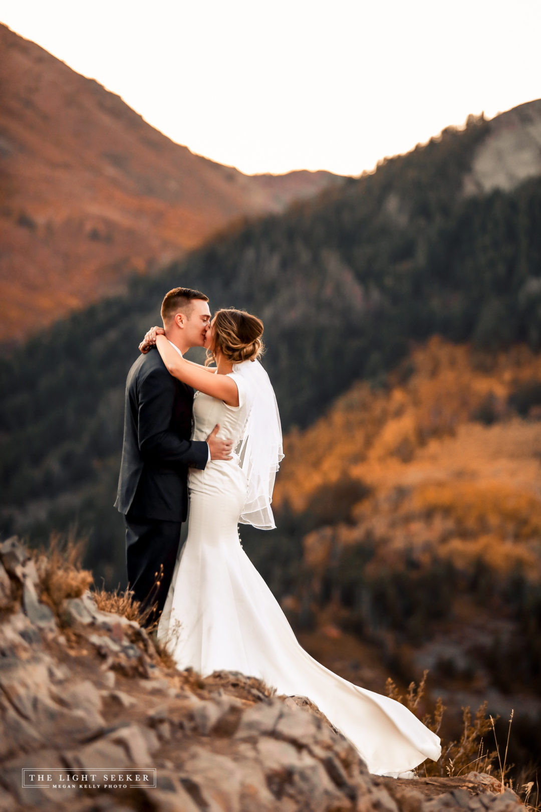 Bridals near Provo during fall near Squaw Peak