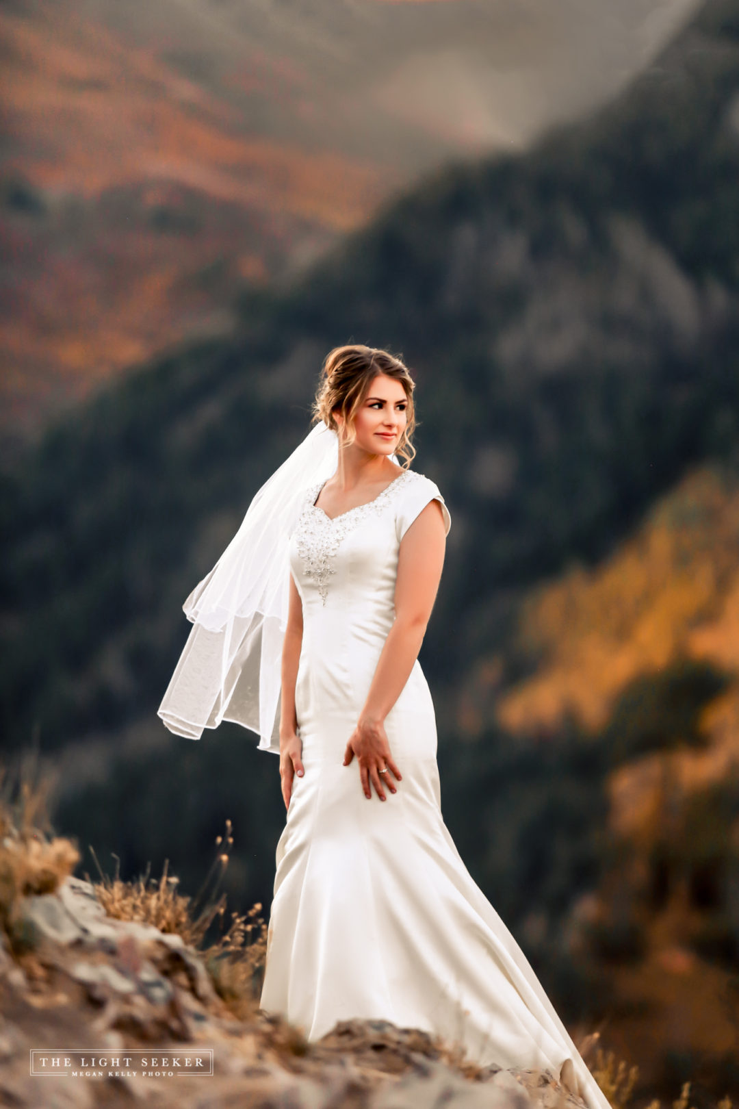 Bridals near Provo during fall near Squaw Peak