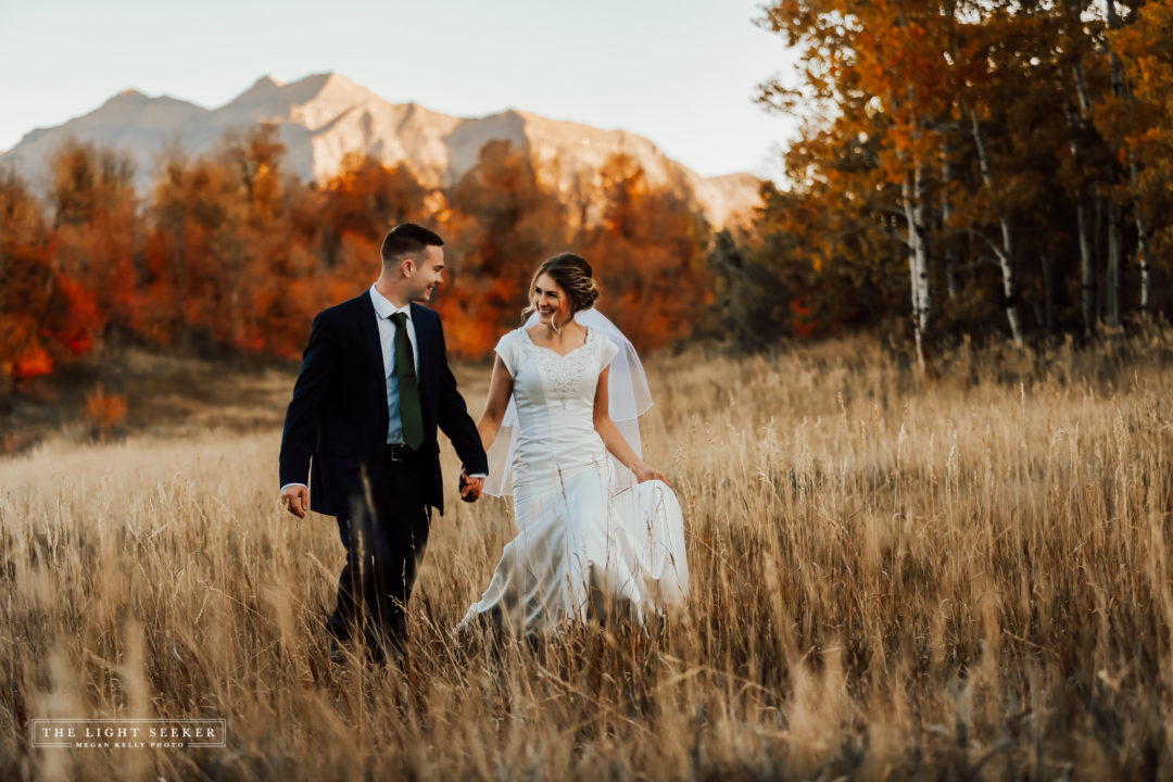 Bridals near Provo during fall near Squaw Peak