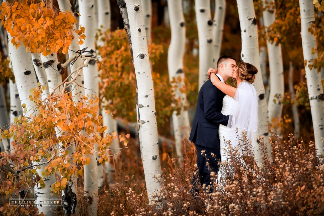 Bridals near Provo during fall near Squaw Peak