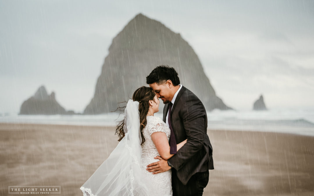 Andrew + Lauren Oregon Coast Bridals