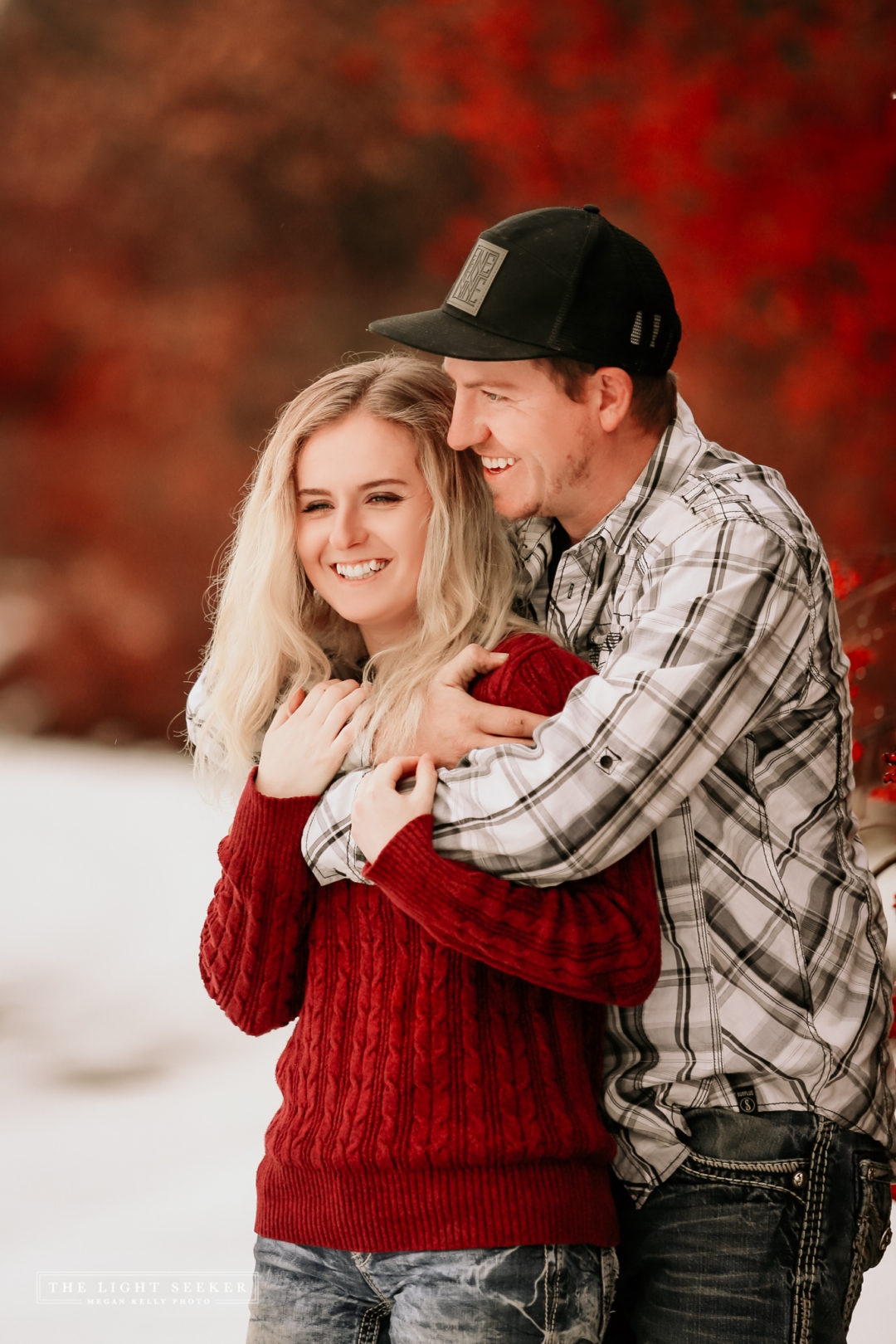 Christian + Abbey – Winter Berries | The Light Seeker