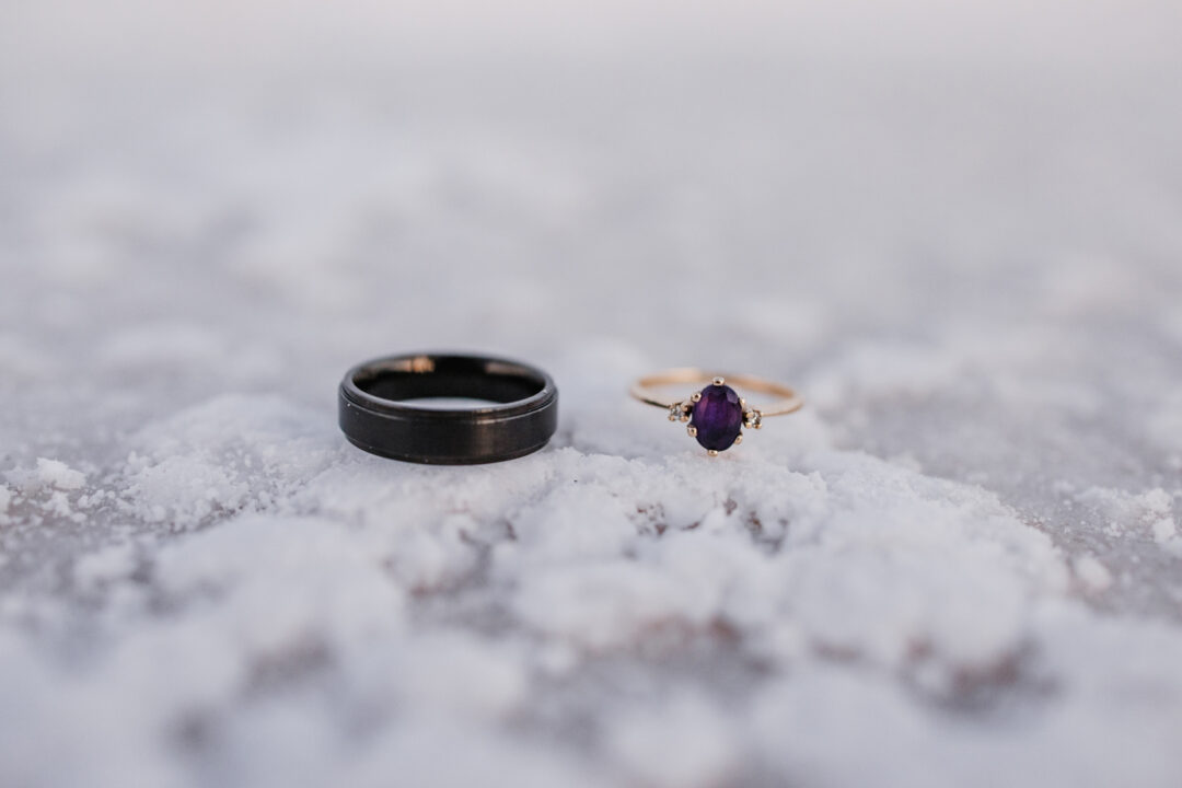 Wedding Bridals Photography at the Bonneville Salt Flats in Utah